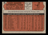 1972 Topps Jerry Johnson #35 San Francisco Giants Low Grade - Creases - Back