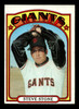 1972 Topps Steve Stone #327 San Francisco Giants RC VG - Front