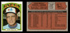 1972 Topps Gene Mauch #276 Montreal Expos VG - Front and Back
