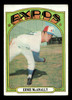 1972 Topps Ernie McAnally #58 Montreal Expos Low Grade - Creases - Front