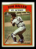1972 Topps Tom Haller #176 In Action Detroit Tigers Low Grade - Creases - Front