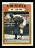 1972 Topps Tom Seaver #446 In Action New York Mets HOF Low Grade - Creases - Front