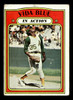 1972 Topps Vida Blue #170 In Action Oakland Athletics Poor - Front