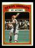 1972 Topps Deron Johnson #168 In Action Philadelphia Phillies Low Grade - Creases - Front