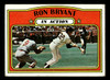 1972 Topps Ron Bryant #186 In Action San Francisco Giants Low Grade - Creases - Front