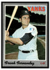 1970 Topps Baseball Frank Fernandez #82 VG-EX front of card