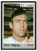 1970 Topps Baseball Curt Blefary #297 VG-EX front of card