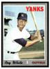 1970 Topps Baseball Roy White #373 VG front of card