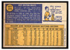 1970 Topps Baseball Roy White #373 VG back of card