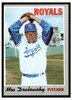 1970 Topps Baseball Moe Drabowsky #653 VG front of card