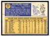 1970 Topps Baseball Chris Zachary #471 VG back of card