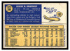 1970 Topps Baseball Gene Brabender #289 VG back of card