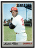 1970 Topps Baseball Hank Allen #14 VG front of card