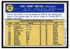 1970 Topps Baseball Earl Weaver #148 Manager HOF VG back of card
