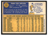 1970 Topps Baseball Frank Bertaina #638 VG back of card