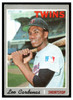 1970 Topps Baseball Leo Cardenas #245 VG front of card
