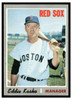 1970 Topps Baseball Eddie Kasko #489 Manager VG front of card