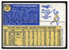 1970 Topps Baseball Vicente Romo #191 VG back of card