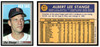 1970 Topps Baseball Lee Stange #447 VG front and back of card