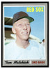 1970 Topps Baseball Tom Matchick #647 VG front of card
