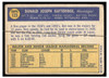1970 Topps Baseball Don Gutteridge #123 Manager Good back of card