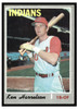 1970 Topps Baseball Ken Harrelson #545 VG front of card