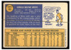 1970 Topps Baseball Jerry Grote #183 VG-EX back of card