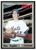 1970 Topps Baseball Ron Taylor #419 Low Grade - Creases front of card