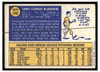 1970 Topps Baseball Jim McAndrew #246 VG-EX — Example A back of card