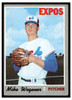 1970 Topps Baseball Mike Wegener #193 VG-EX front of card