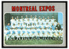 1970 Topps Baseball Montreal Expos Team Records #509 VG front of card