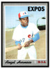 1970 Topps Baseball Angel Hermoso #147 VG front of card