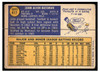 1970 Topps Baseball John Bateman #417 VG back of card