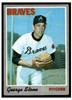 1970 Topps Baseball George Stone #122 VG front of card