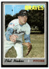 1970 Topps Baseball Phil Niekro #160 VG front of card