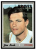 1970 Topps Baseball Jim Nash #171 VG front of card