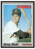 1970 Topps Baseball Larry Stahl #494 VG front of card