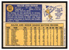 1970 Topps Baseball Walt Hriniak #392 VG back of card