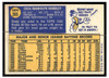 1970 Topps Baseball Randy Hundley #265 VG-EX back of card