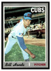 1970 Topps Baseball Bill Hands #405 VG-EX front of card