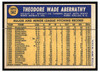 1970 Topps Baseball Ted Abernathy #562 VG-EX back of card
