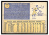 1970 Topps Baseball Wes Parker #5 VG back of card
