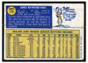1970 Topps Baseball Jim Hart #176 VG back of card
