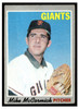 1970 Topps Baseball Mike McCormick #337 VG front of card