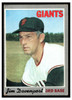 1970 Topps Baseball Jim Davenport #378 VG front of card