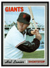 1970 Topps Baseball Hal Lanier #583 VG front of card