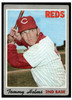 1970 Topps Baseball Tommy Helms #159 VG front of card