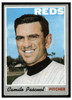 1970 Topps Baseball Camilo Pascual #254 VG-EX front of card