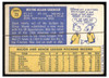 1970 Topps Baseball Wayne Granger #73 VG back of card