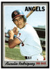 1970 Topps Baseball Aurelio Rodriguez #228 VG front of card